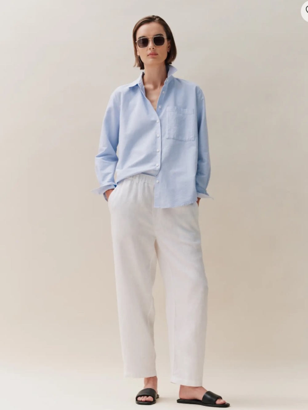 Quince European Linen pants Size Large